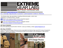 Tablet Screenshot of extremegearlabs.com